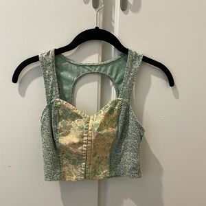 Kimchi blue small blue crop tank top